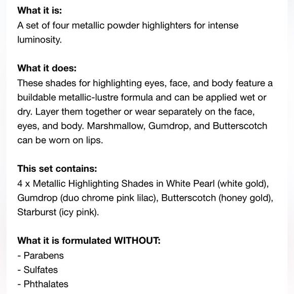 Anastasia Sugar Glow Kit - Picture 14 of 14